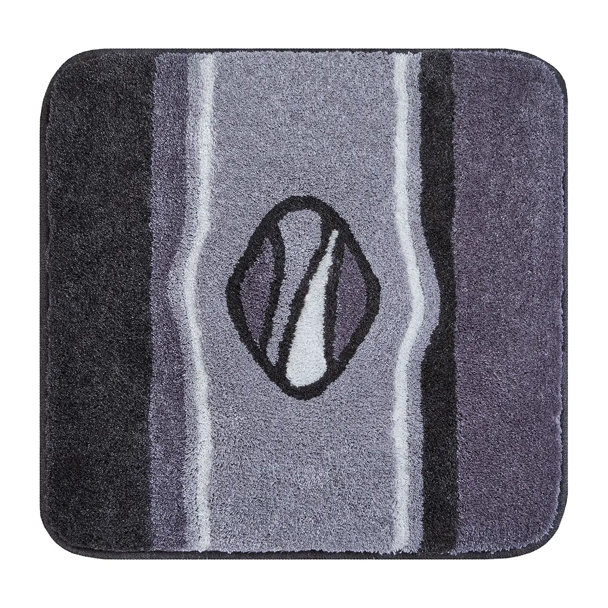 Badematte Jewel | Schwarz