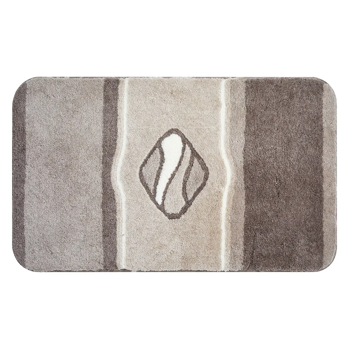 Badematte Jewel | Braun