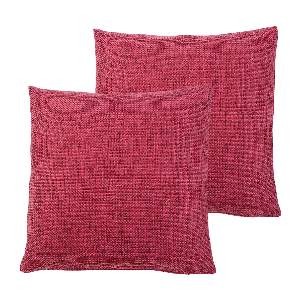 Kissenbezug Dallas 2er-Set Pink/Himbeere 50 x 50cm | Rosa
