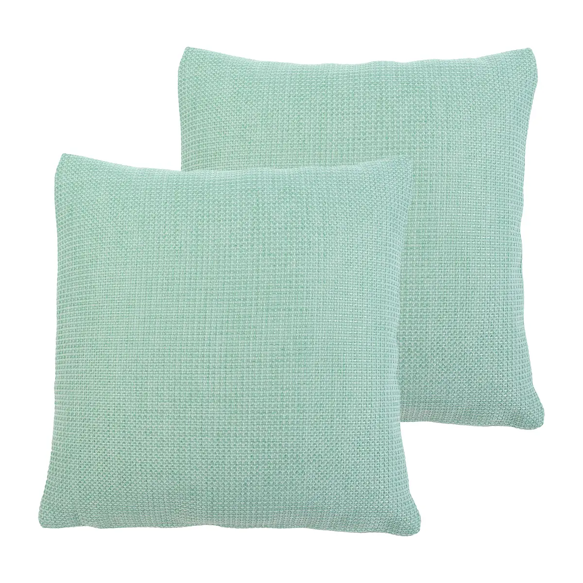 Kissenbezug Dallas 2er-Set Grün/Mintgrün 50 x 50cm Kunstfaser | Grün
