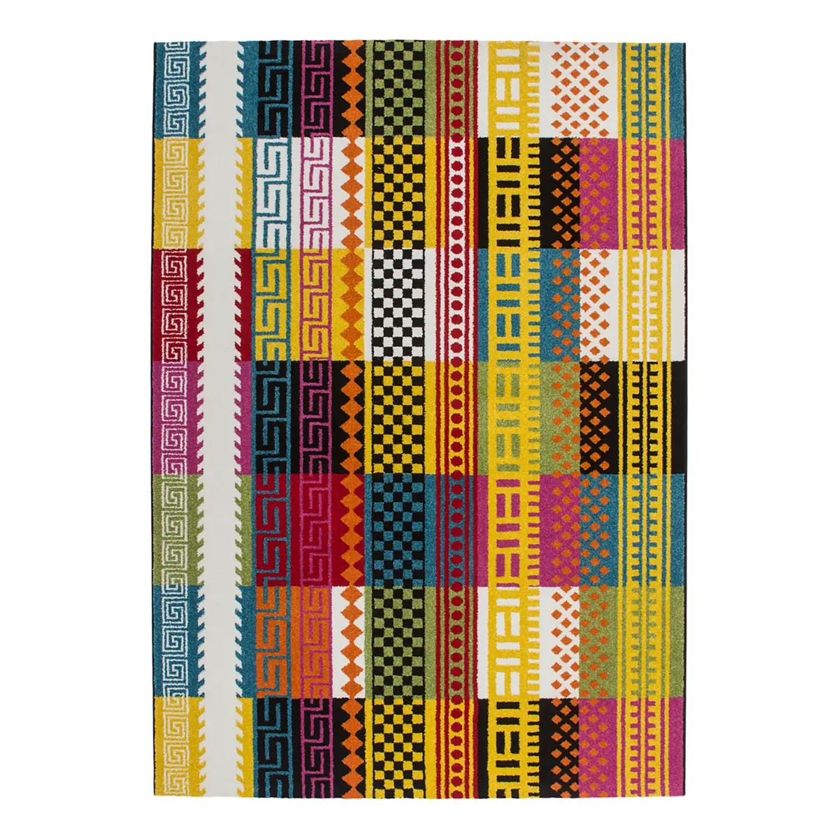 Kurzflorteppich Guayama Culture Multicolor 160 x 230cm