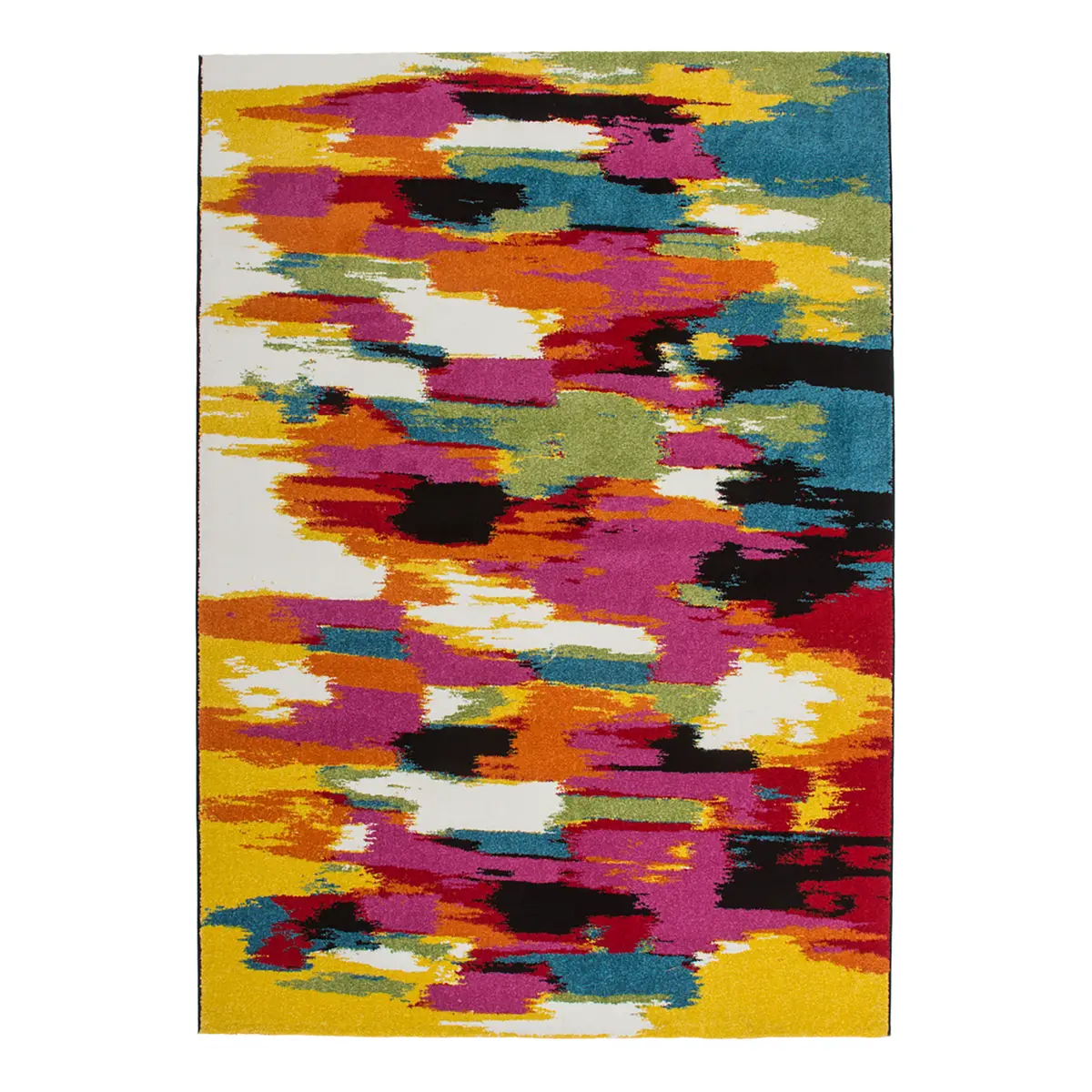 Guayama Art Kurzflorteppich | Mehrfarbig