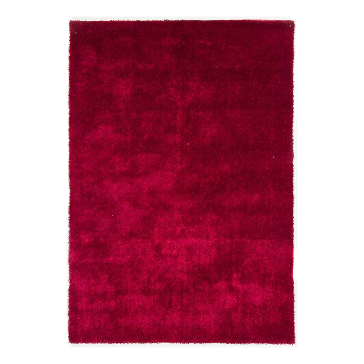 Hochflorteppich 160 x 230cm Rot/Dunkelrot | Rot