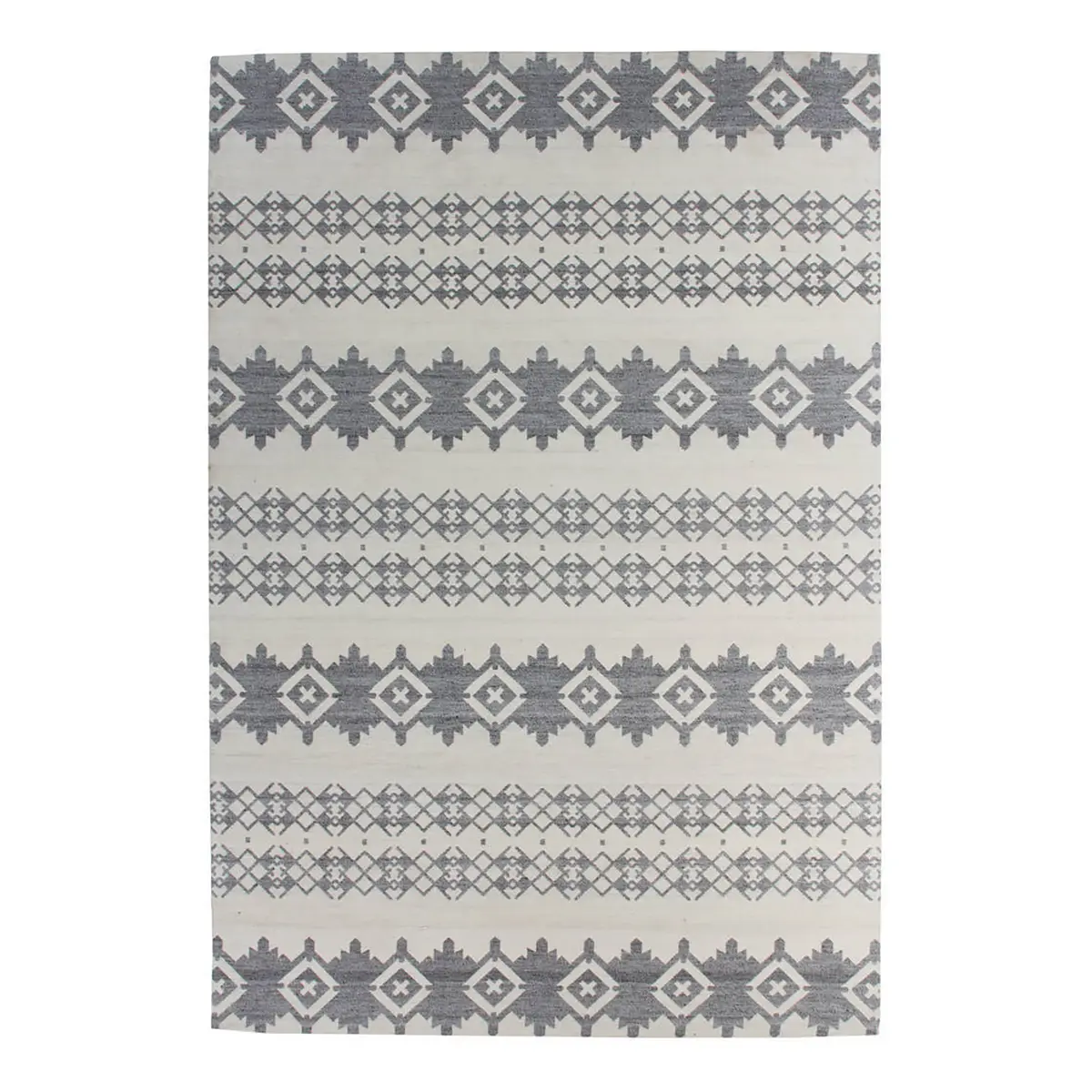 Kurzflorteppich Mirage 410 Grau 80 x 150cm Webstoff | Grau