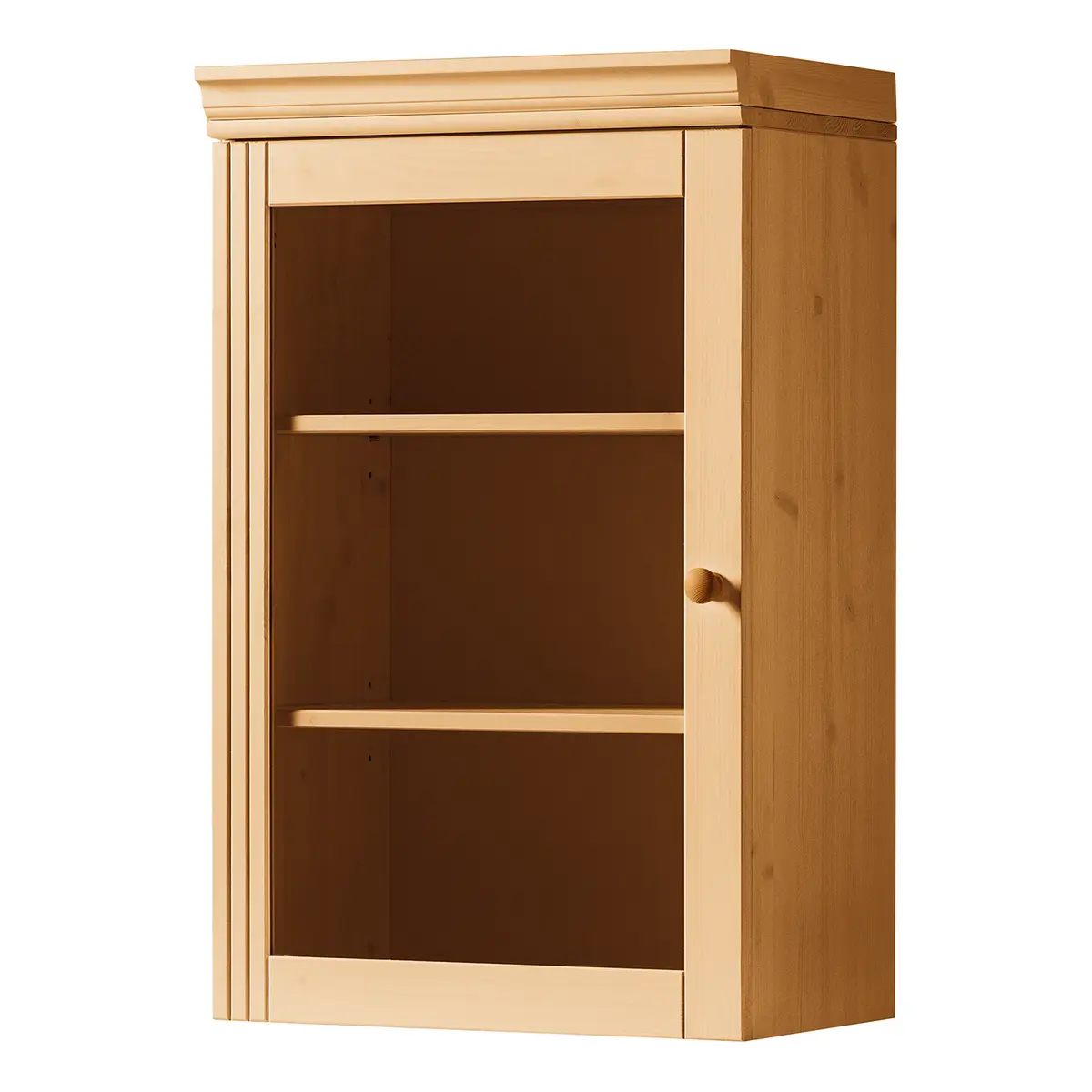 Massiver Hängeschrank Typ A 50cm Braun/Kiefer Natur gebeizt &
