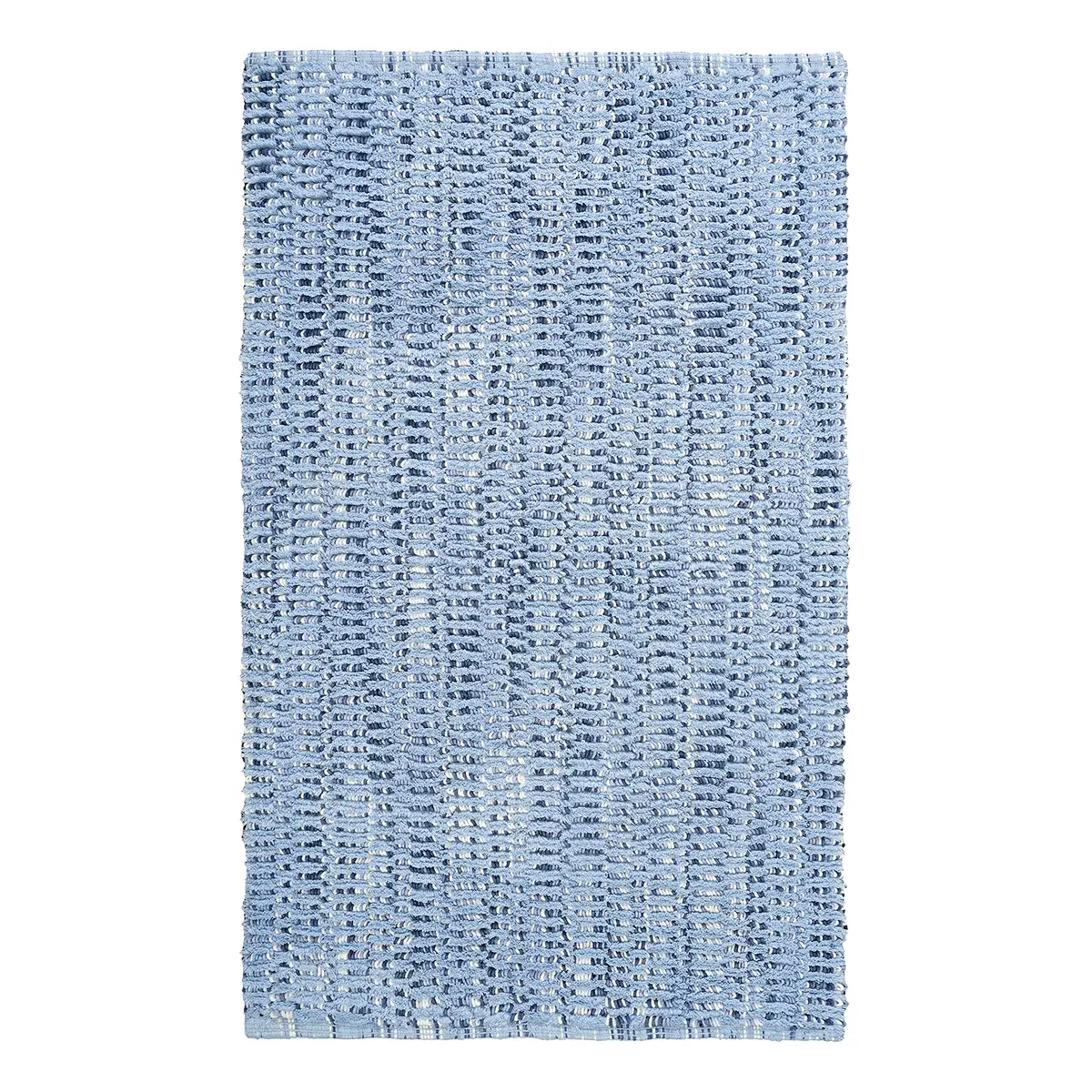 Badteppich 60 x 100cm Blau/Eisblau | Blau