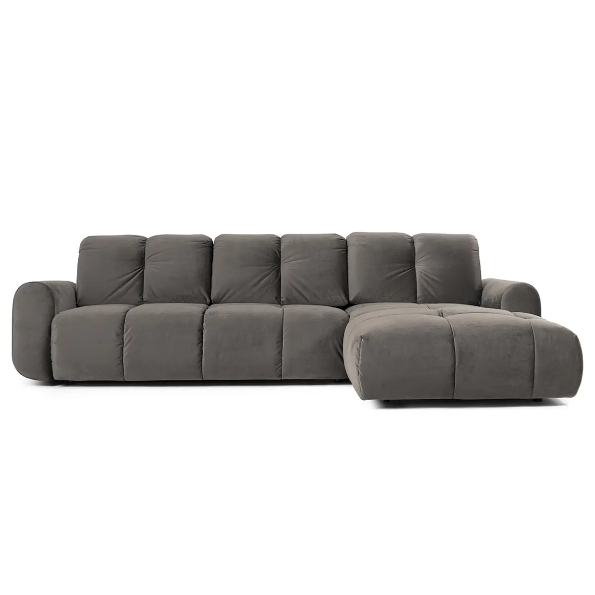 Ecksofa Malter | Grau
