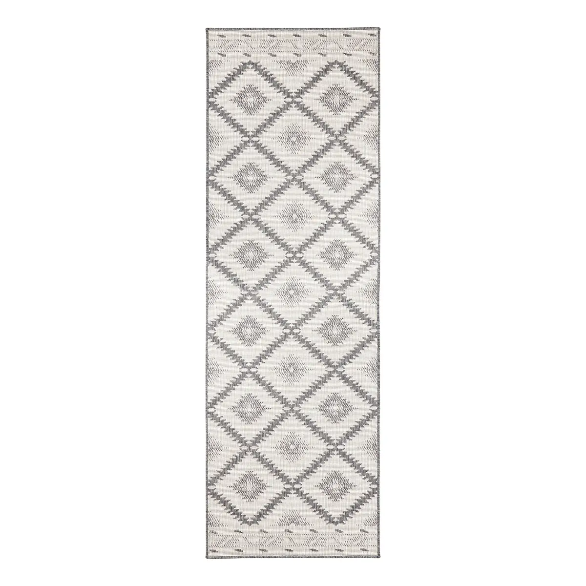 In-/Outdoorteppich Malibu Grau/Grau | Grau