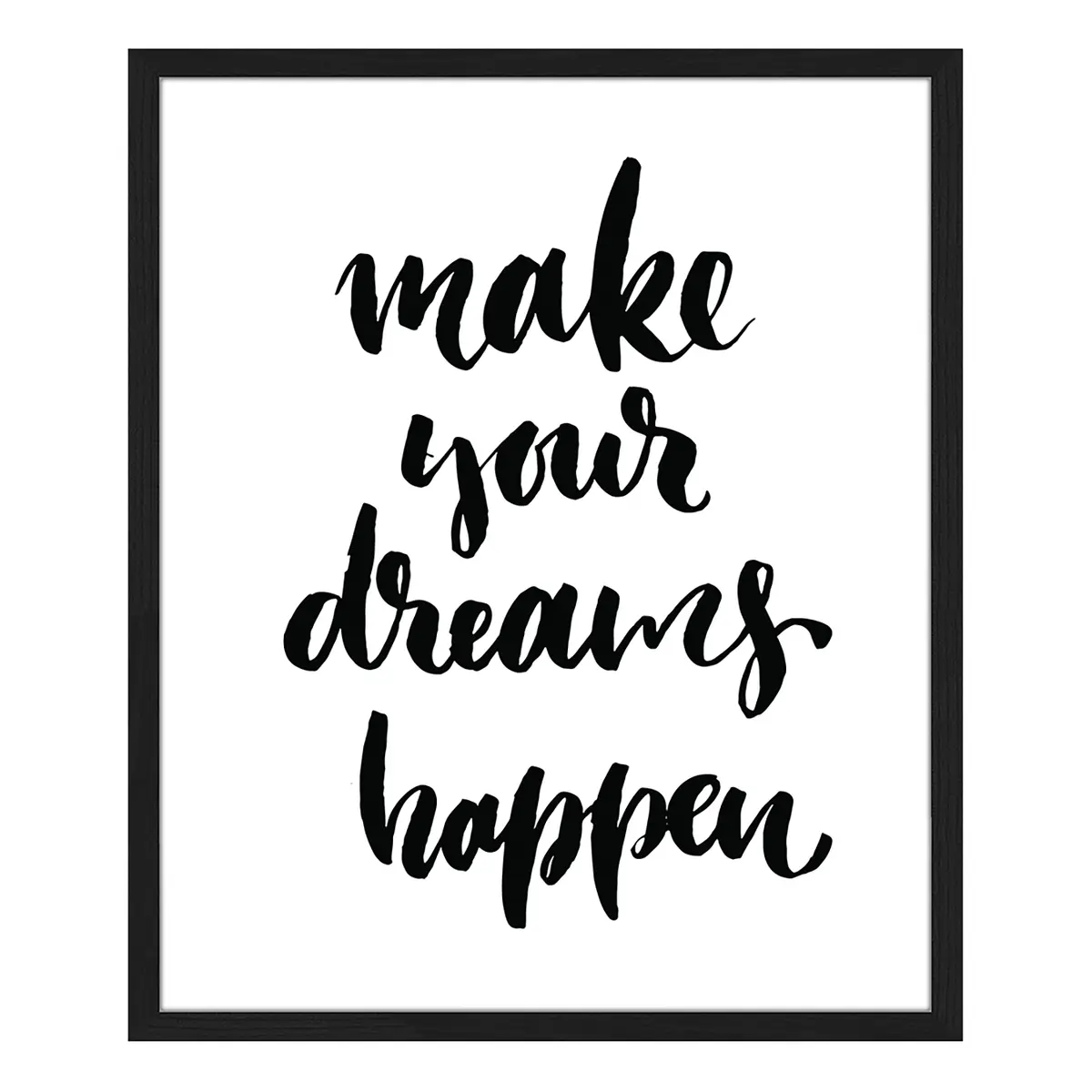 Bild Make Your Dreams Happen | Mehrfarbig