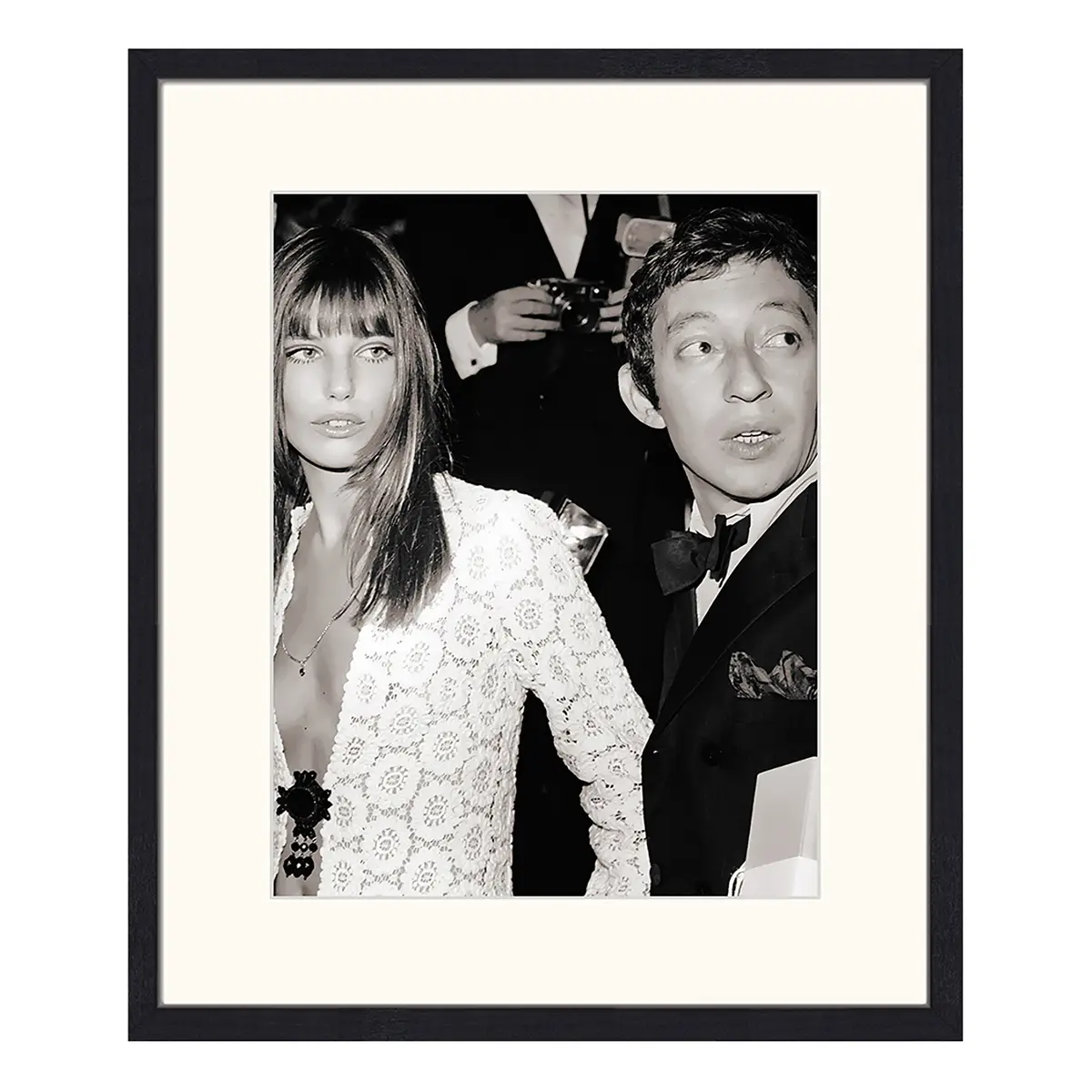 Bild Serge Gainsbourg and Jane Birkin | Mehrfarbig