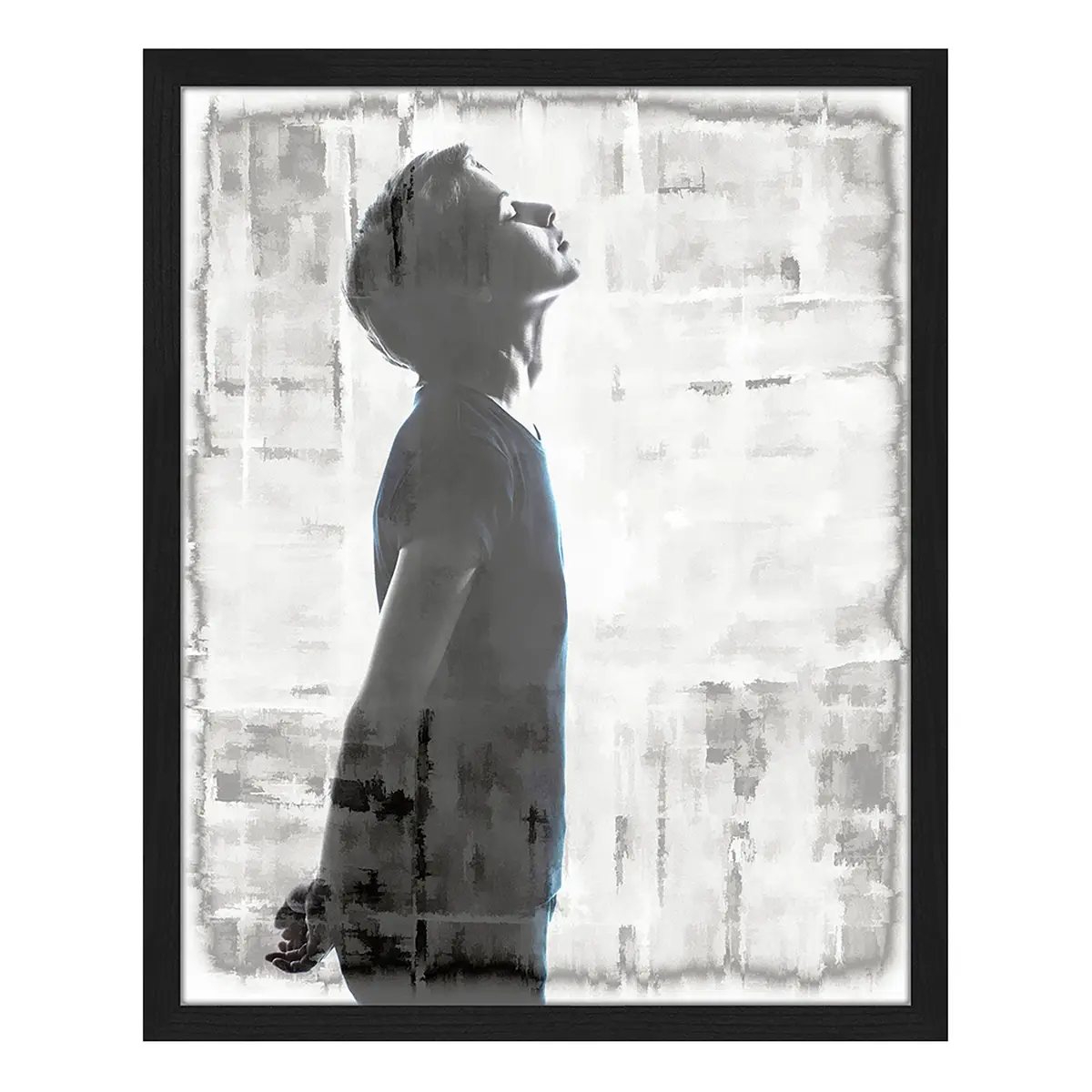 Bild In thought Rahmen | Mehrfarbig