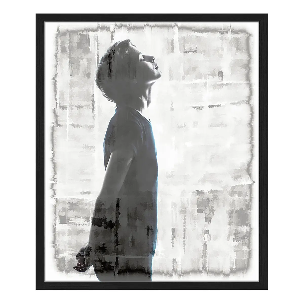 Bild In thought Rahmen | Mehrfarbig