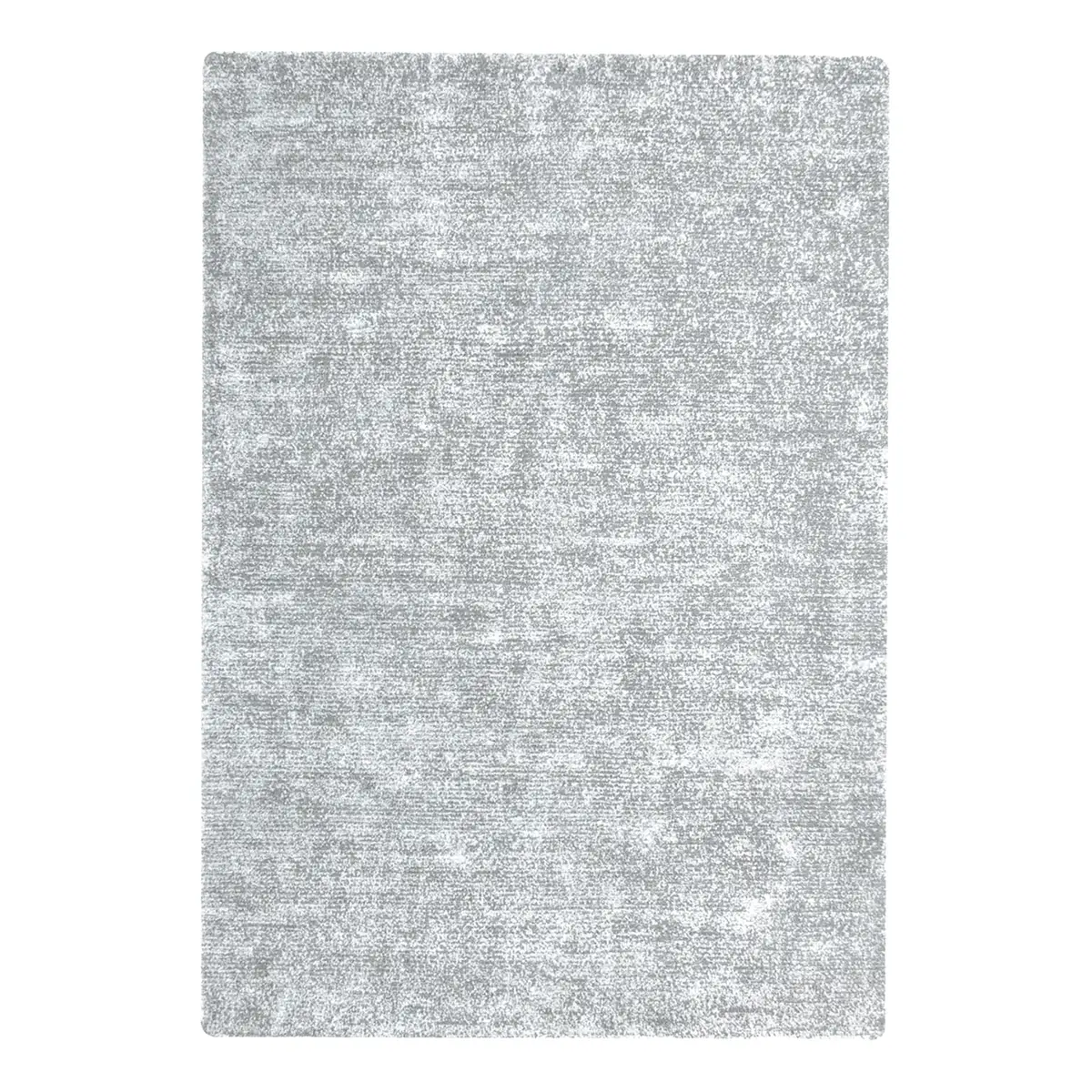 Kurzflorteppich Etna 110 Grau/Silber/Grau 170 x 120cm Webstoff