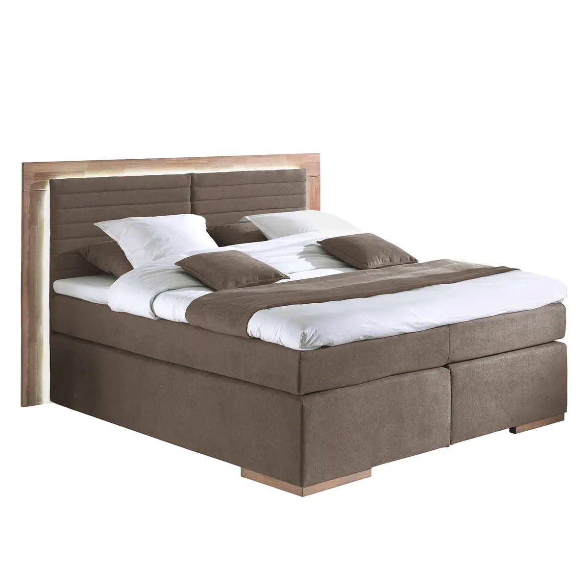 Boxspringbett Marcel I | Grau