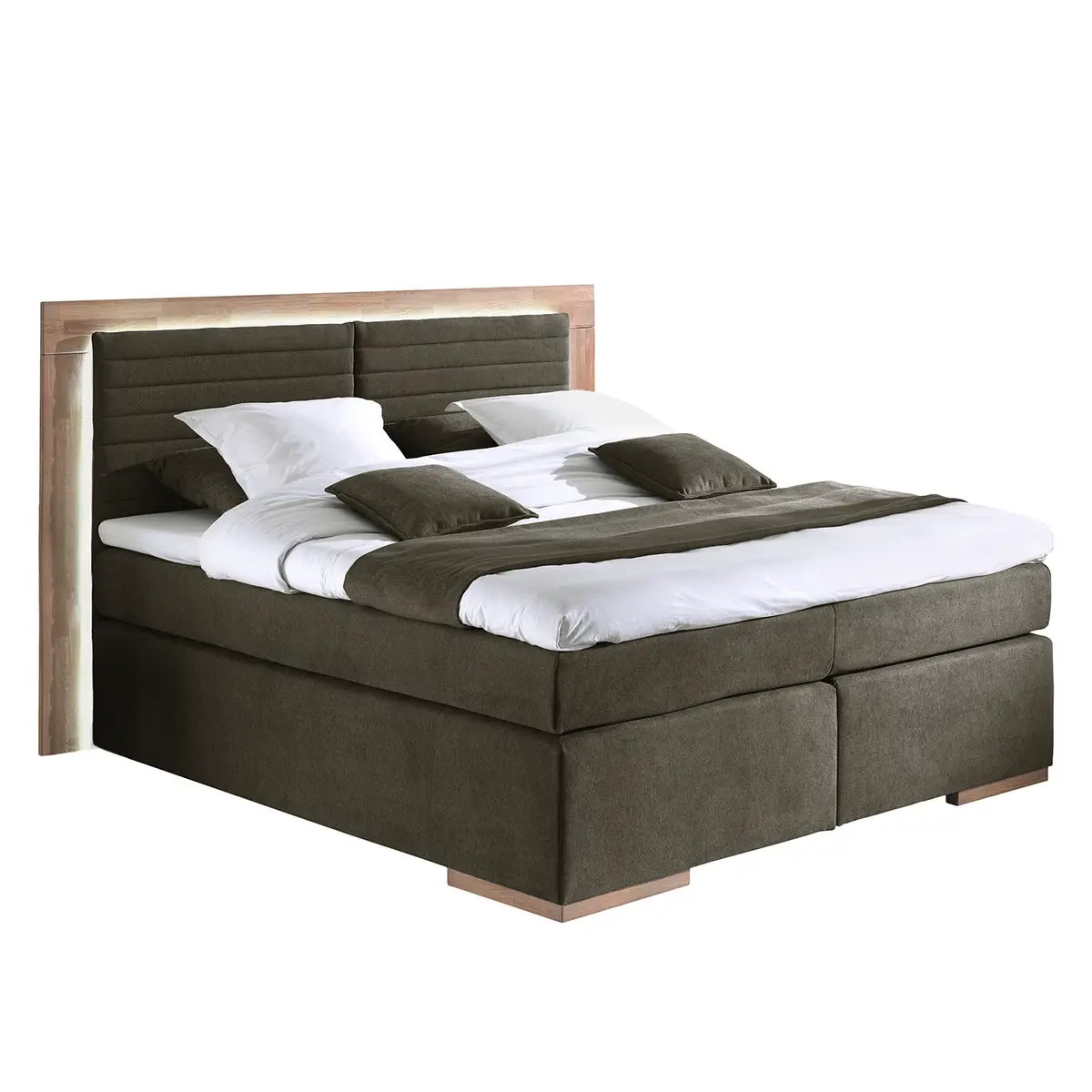 Boxspringbett Marcel II | Schwarz