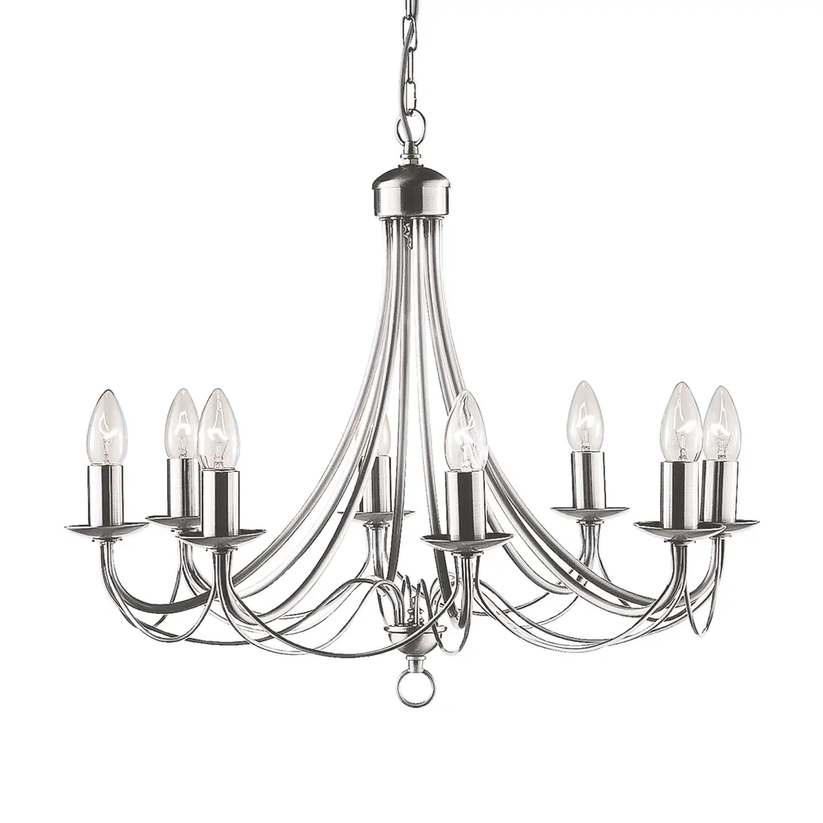 Kronleuchter Maypole I | Silber