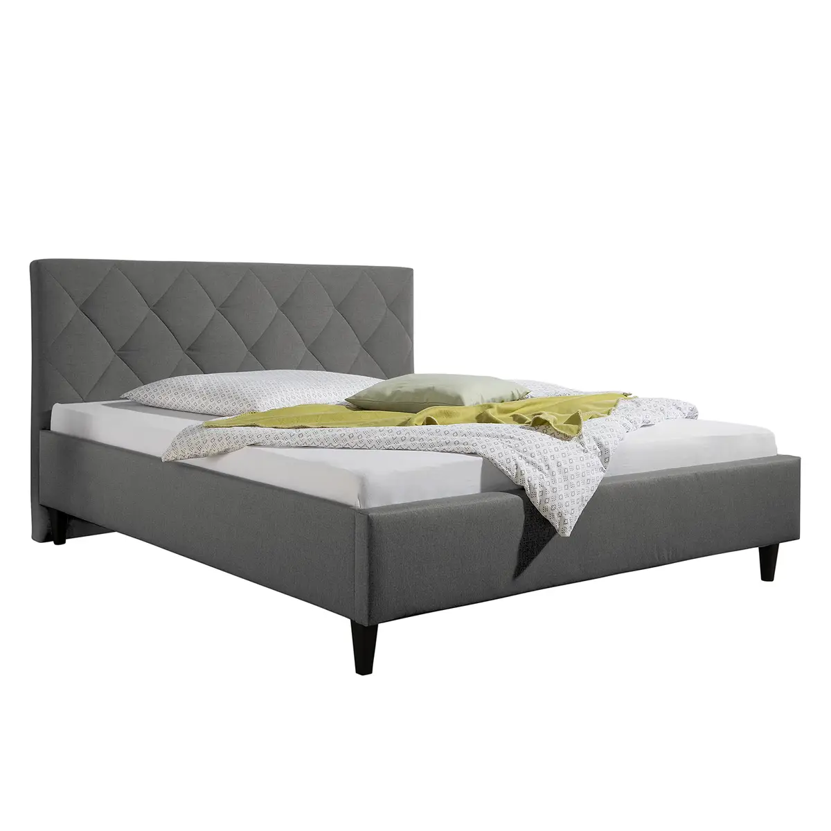 Polsterbett Monteverde | Grau