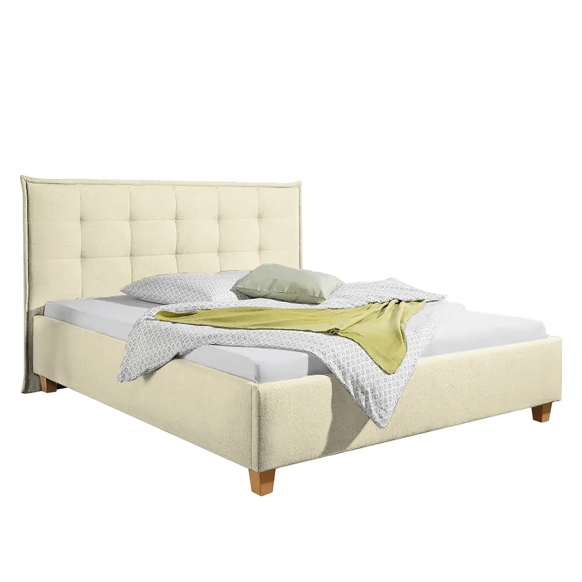Polsterbett Skann | Beige