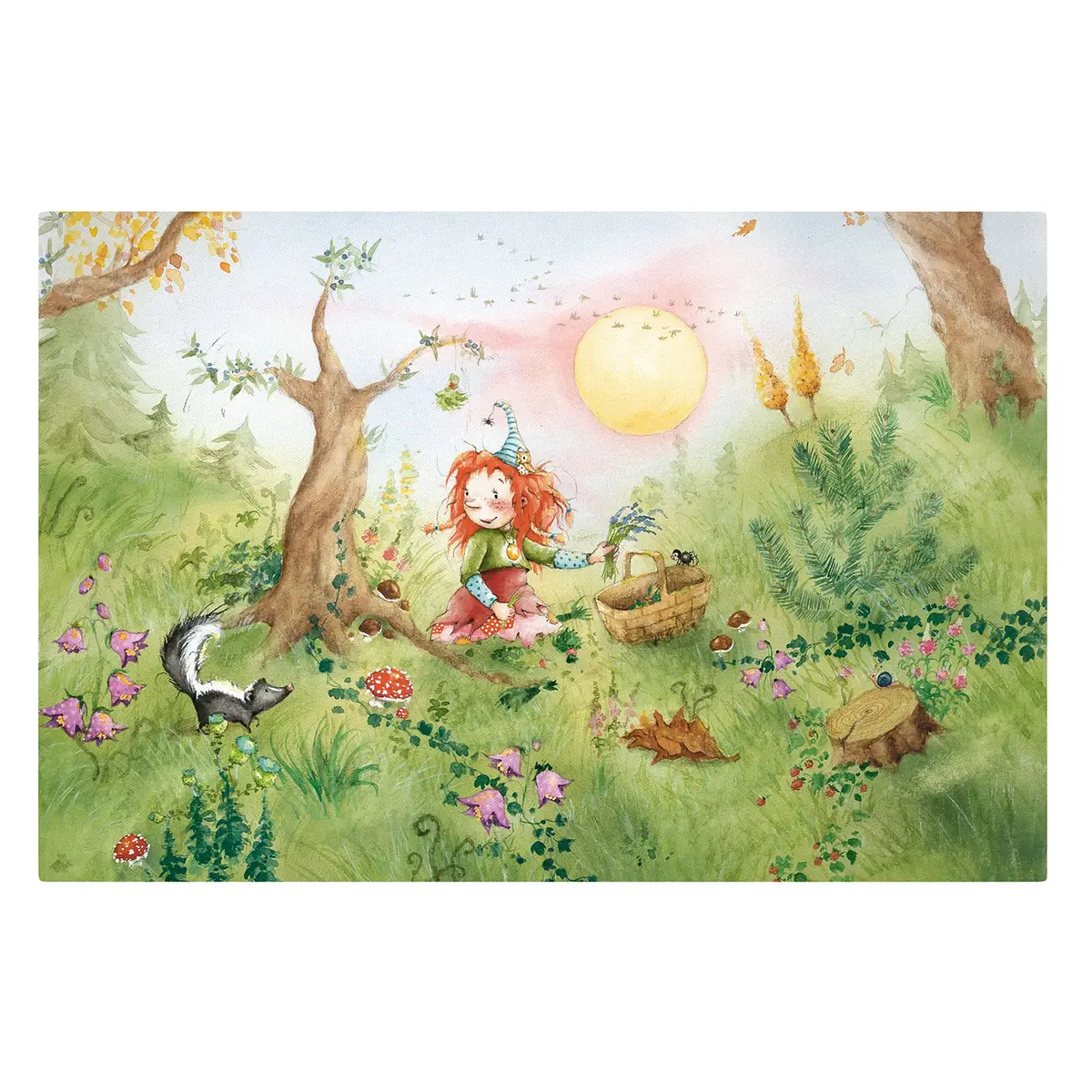 Bild Frida II 90 x 60cm Multicolor | Mehrfarbig