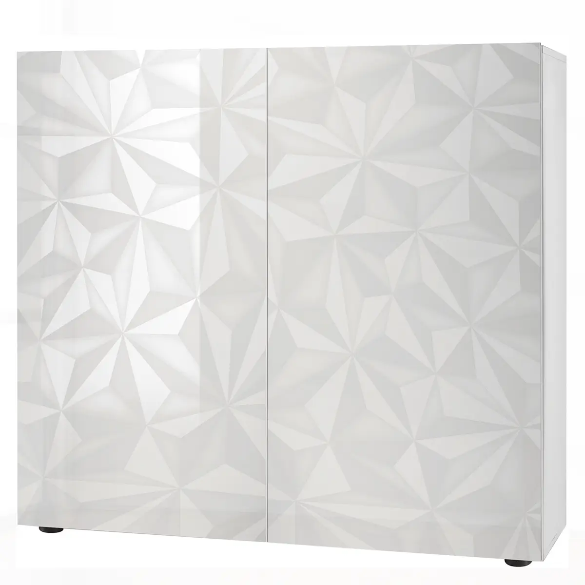 Highboard Prisma | Weiß