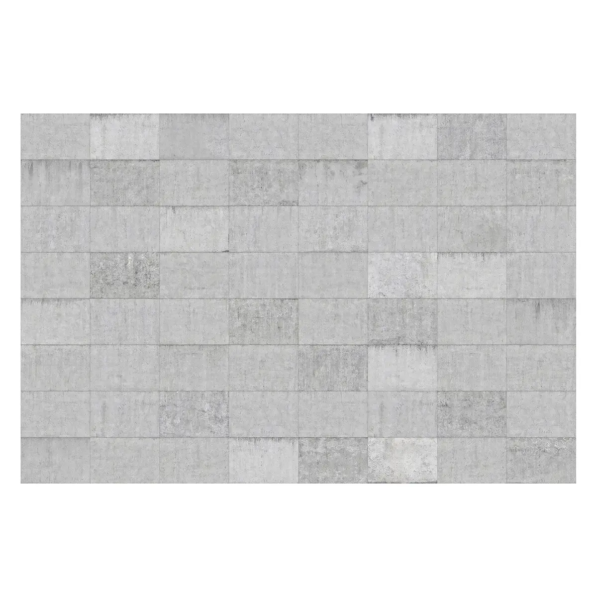 Vliestapete Beton Ziegeloptik | Grau