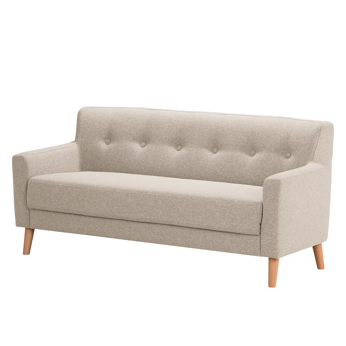 Sofa Bette II 3-Sitzer | Grau