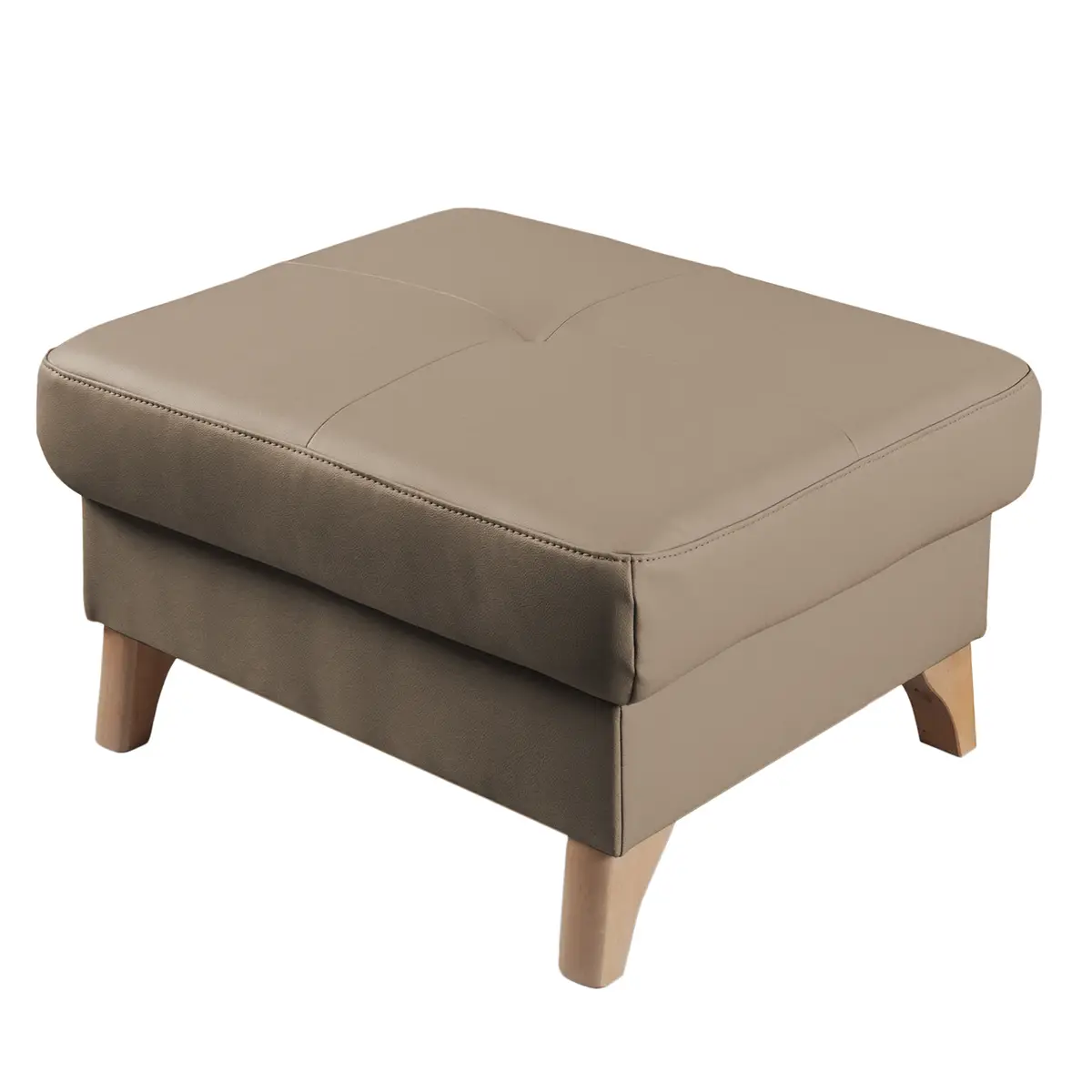 Polsterhocker London | Grau