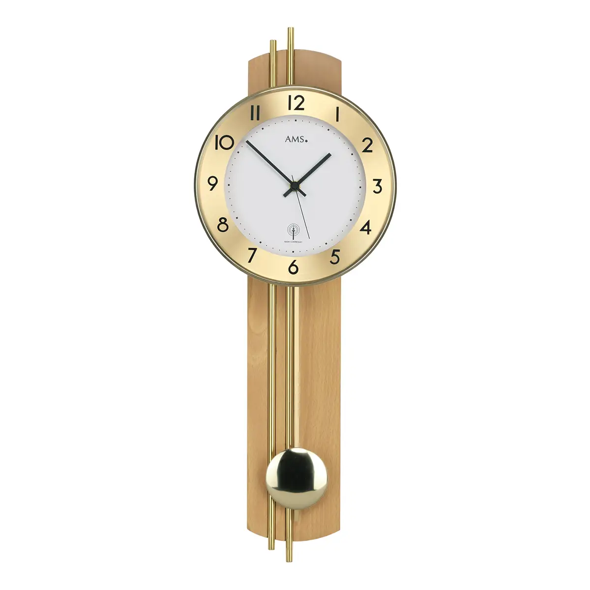 Pendelwanduhr Timon | Braun