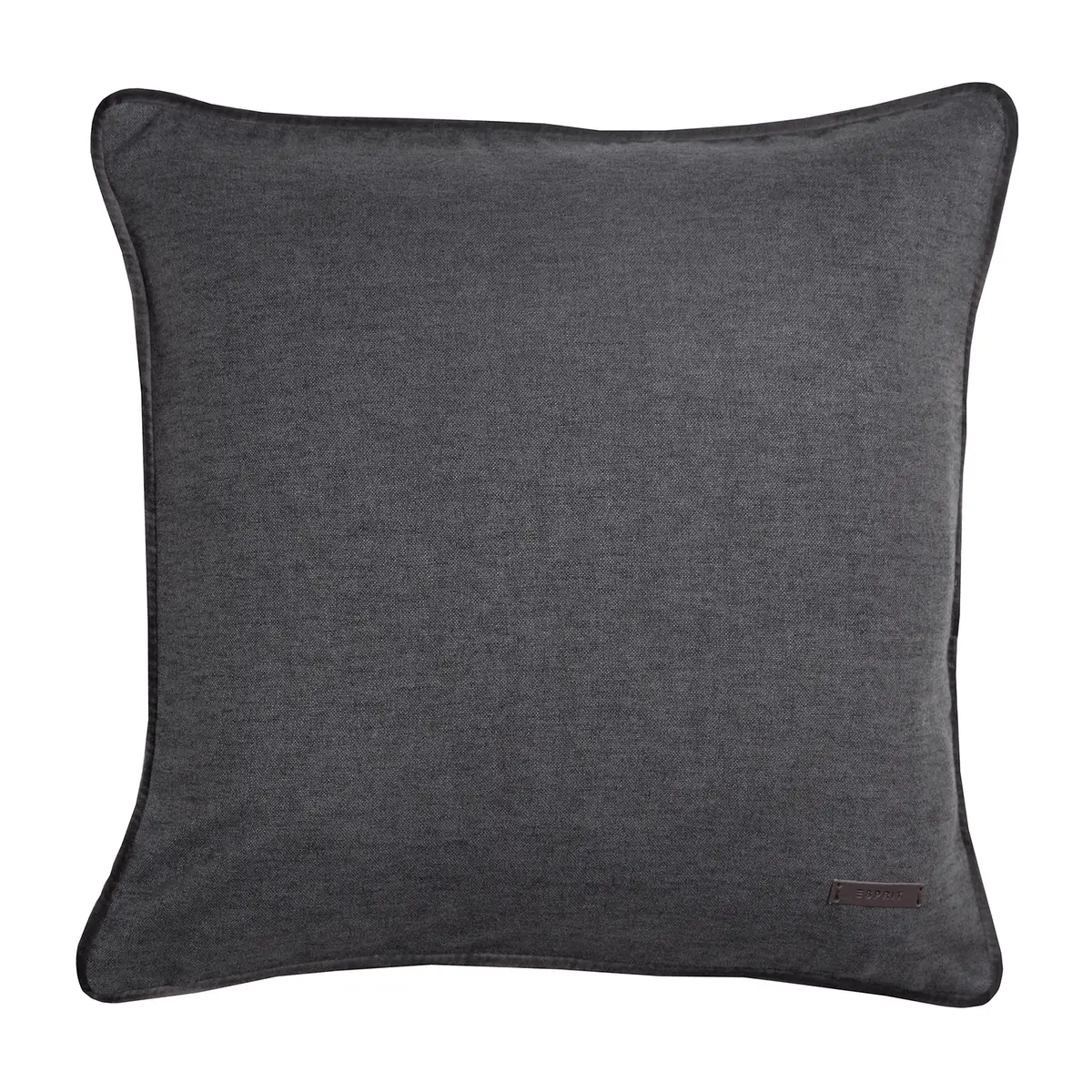 Kissenbezug Harp Grau/Anthrazit 38 x 38cm | Grau