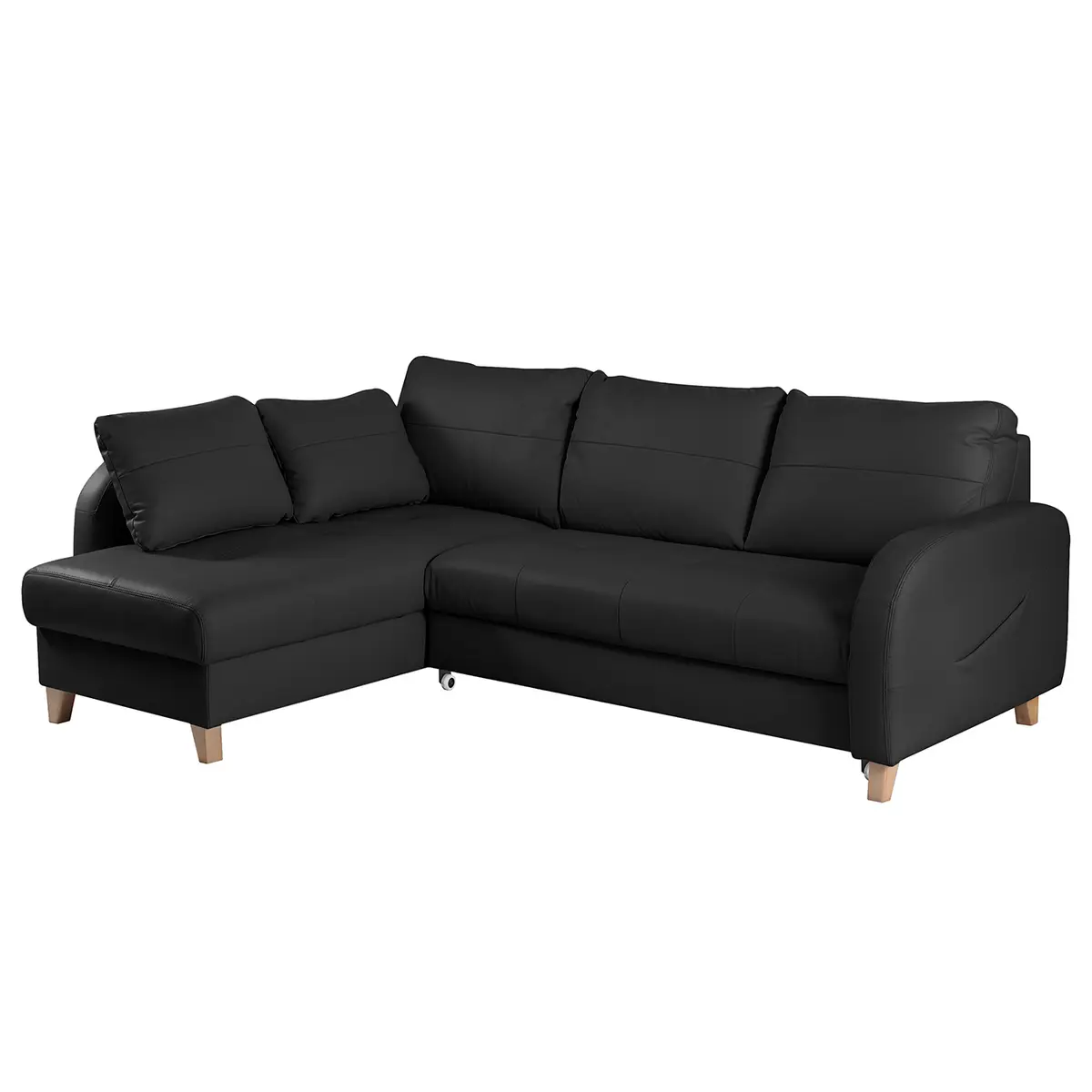 Ecksofa Monserrat | Schwarz