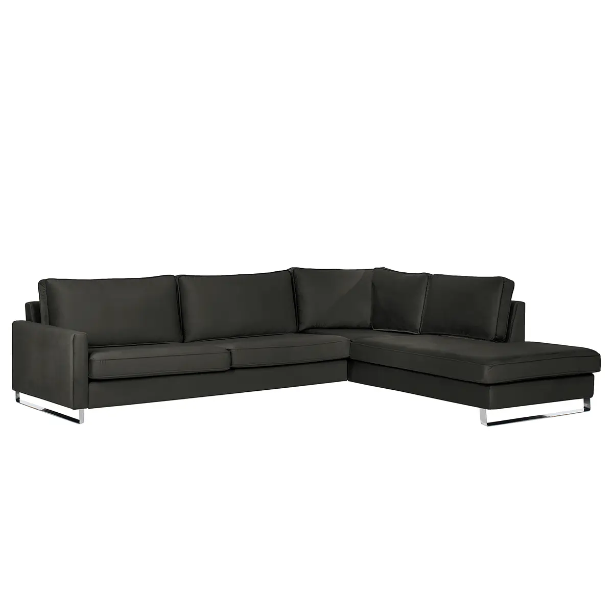 Ecksofa Ravi | Grau