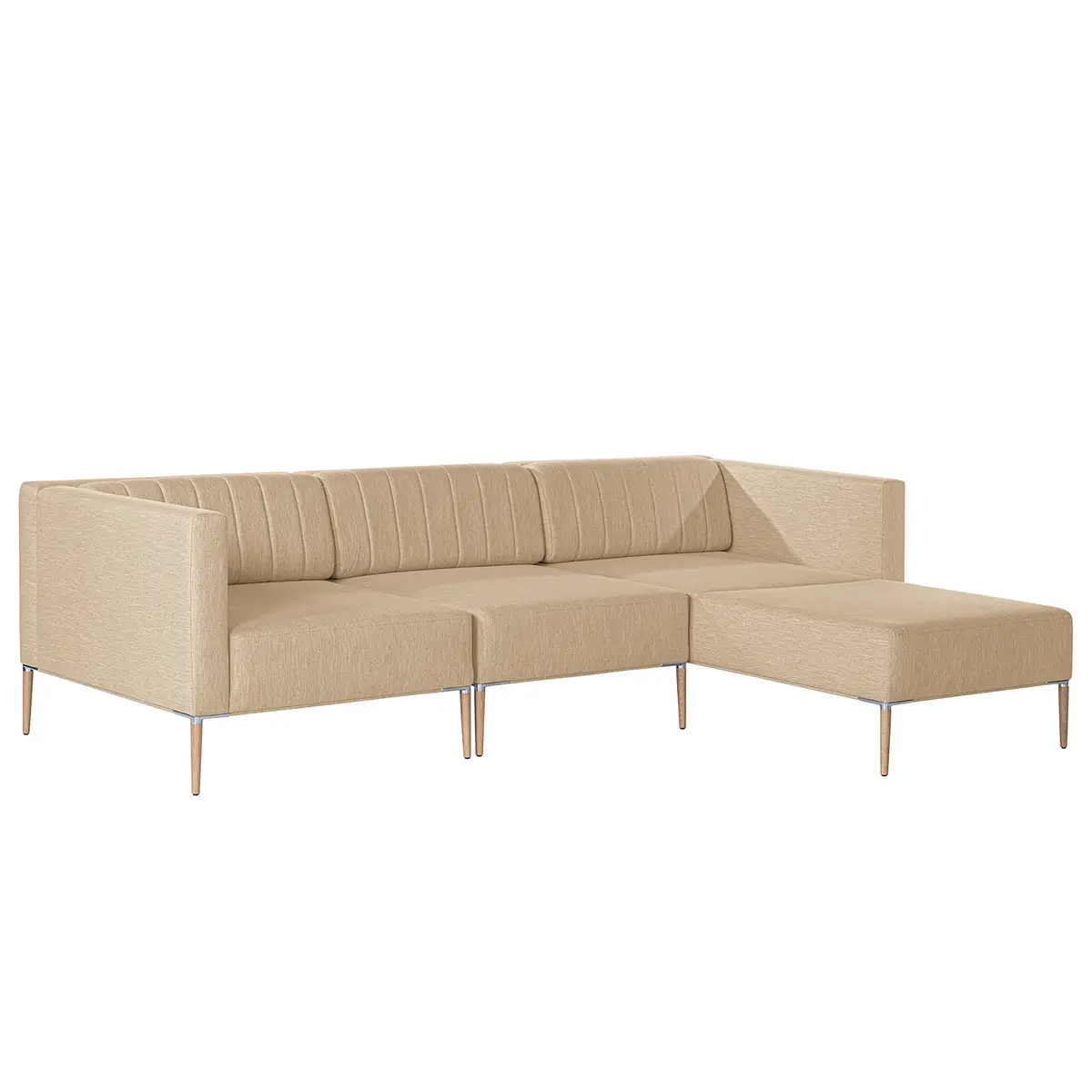 Ecksofa Luparo | Beige