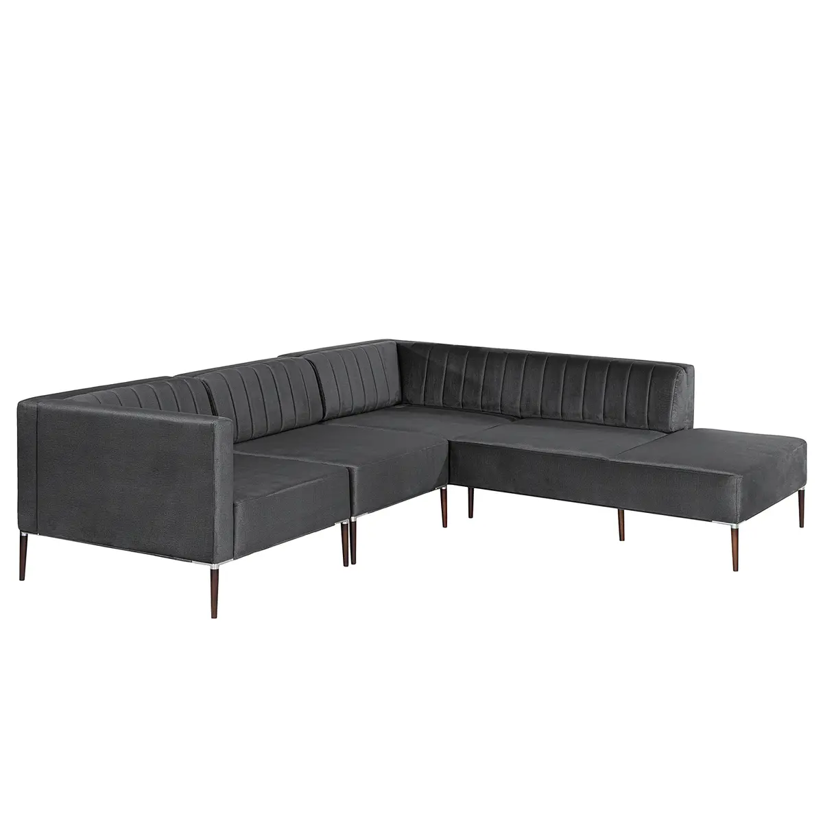 Ecksofa Luparo | Grau