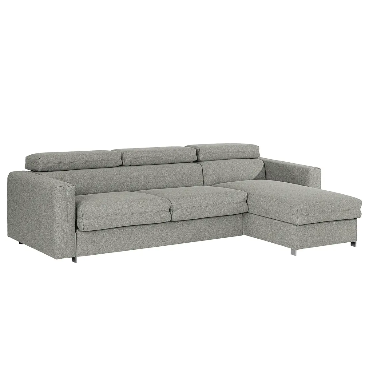 Ecksofa Wissant | Grau