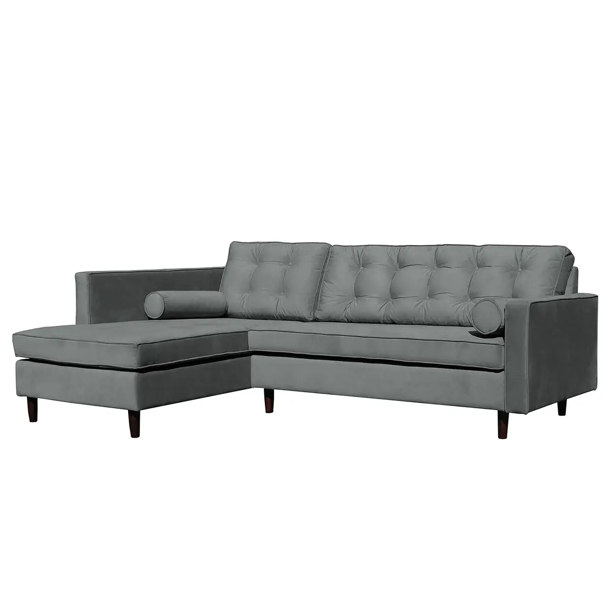 Ecksofa Kosula | Grau