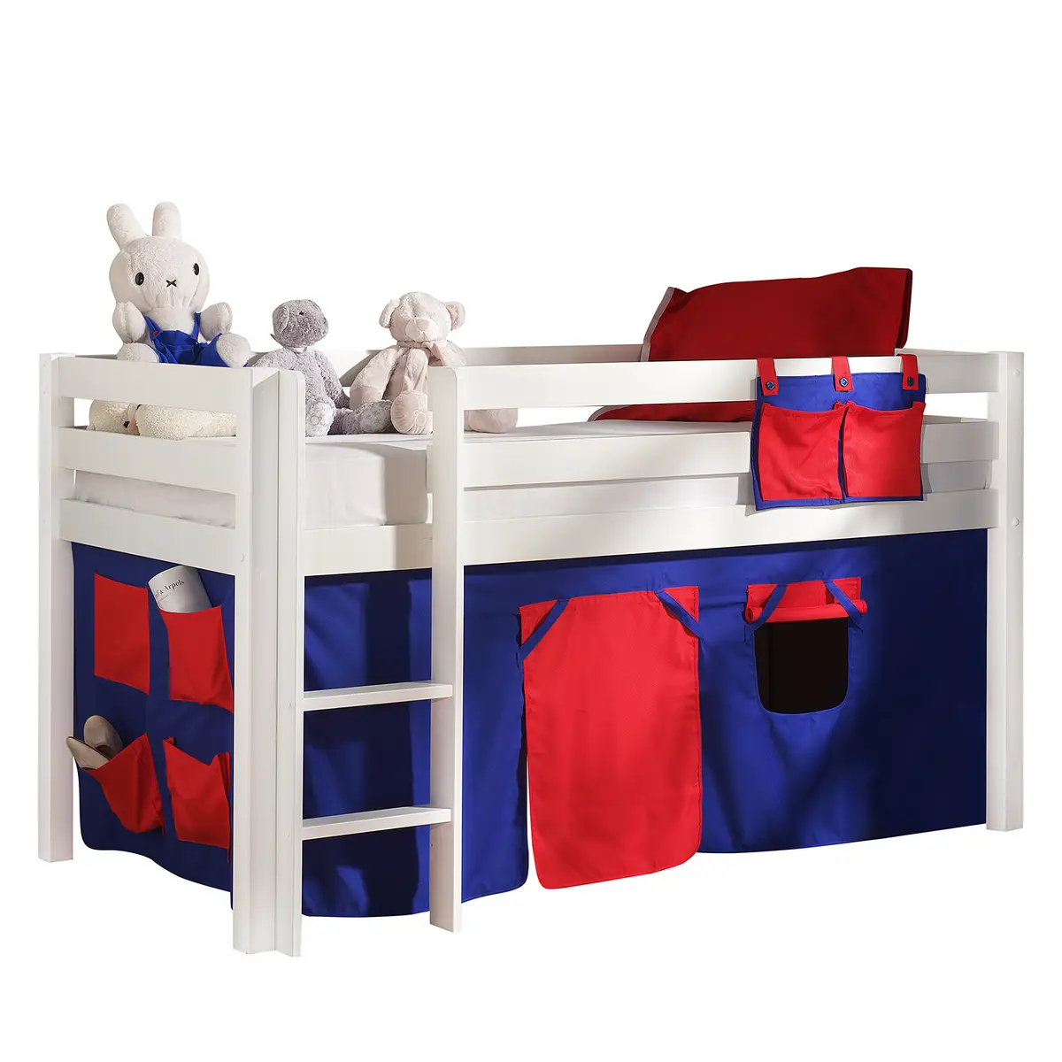 Spielbett Pino Domino | Weiß
