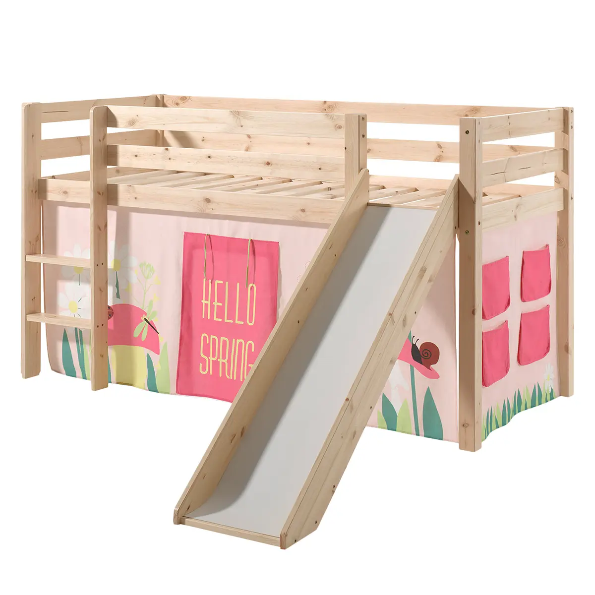 Spielbett Spring | Holztöne