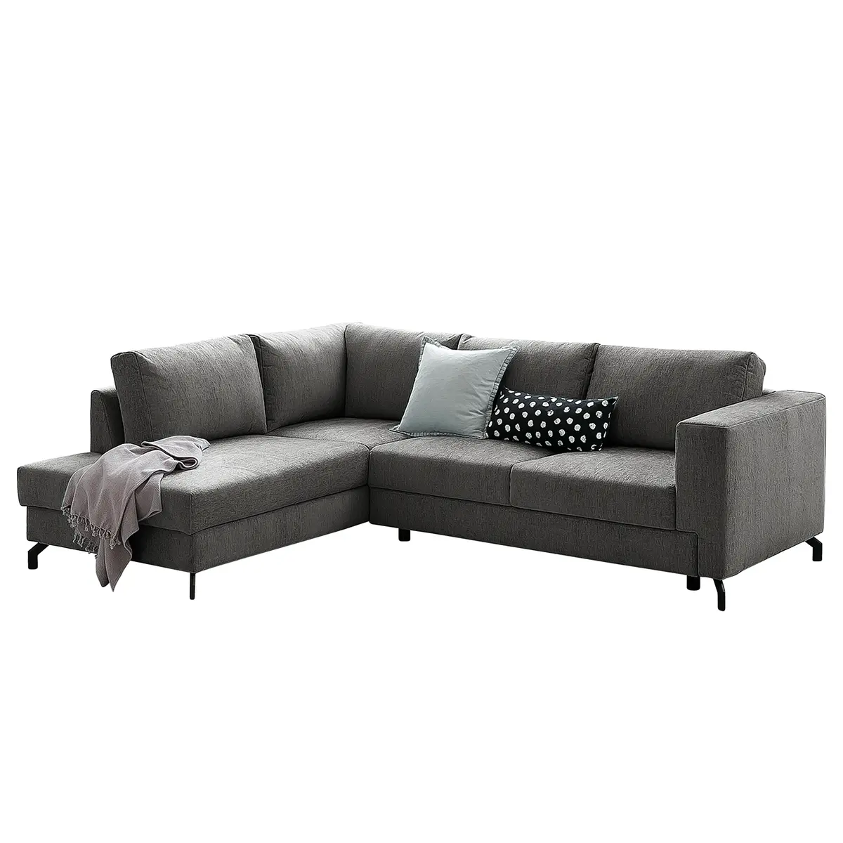 Ecksofa Manso | Grau