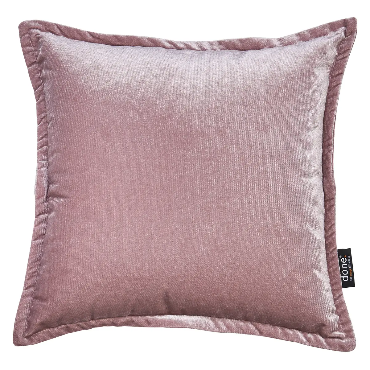 Kissenbezug Glam Pink/Mauve 45 x 45cm Samt | Mehrfarbig