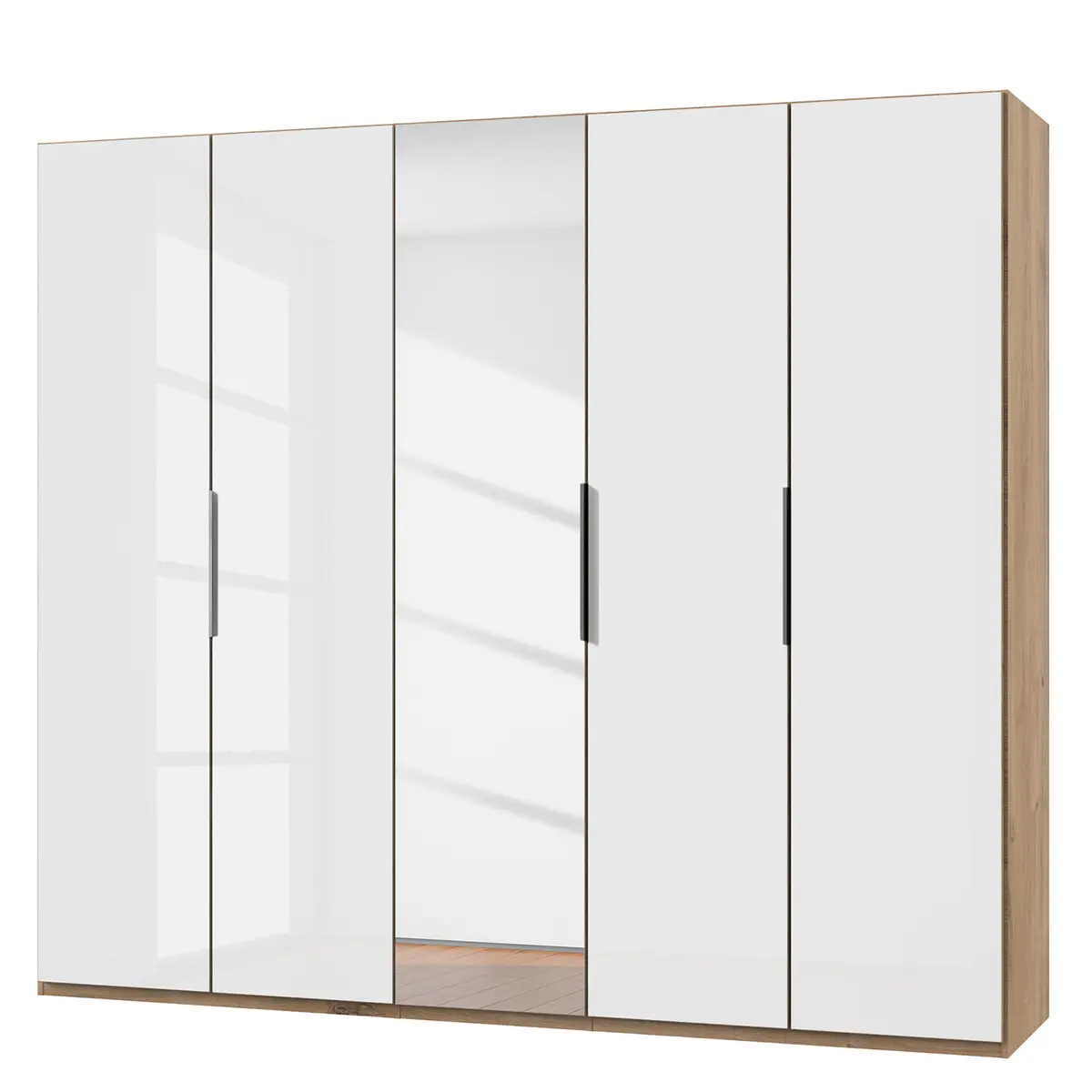 Drehtürenschrank Level 36 D II | Weiß