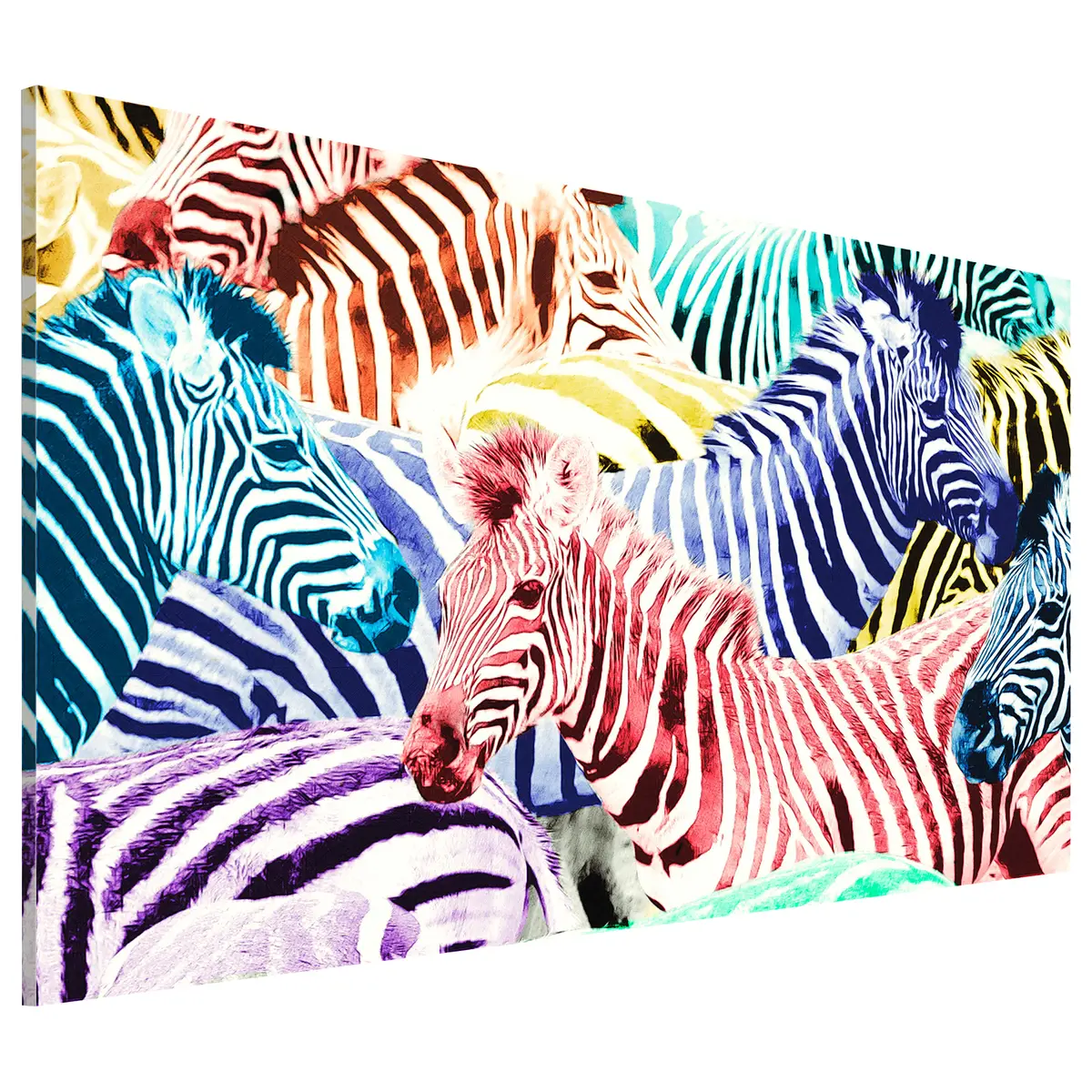 Bild A little bit of Optimism Leinen Multicolor 120 x 80cm