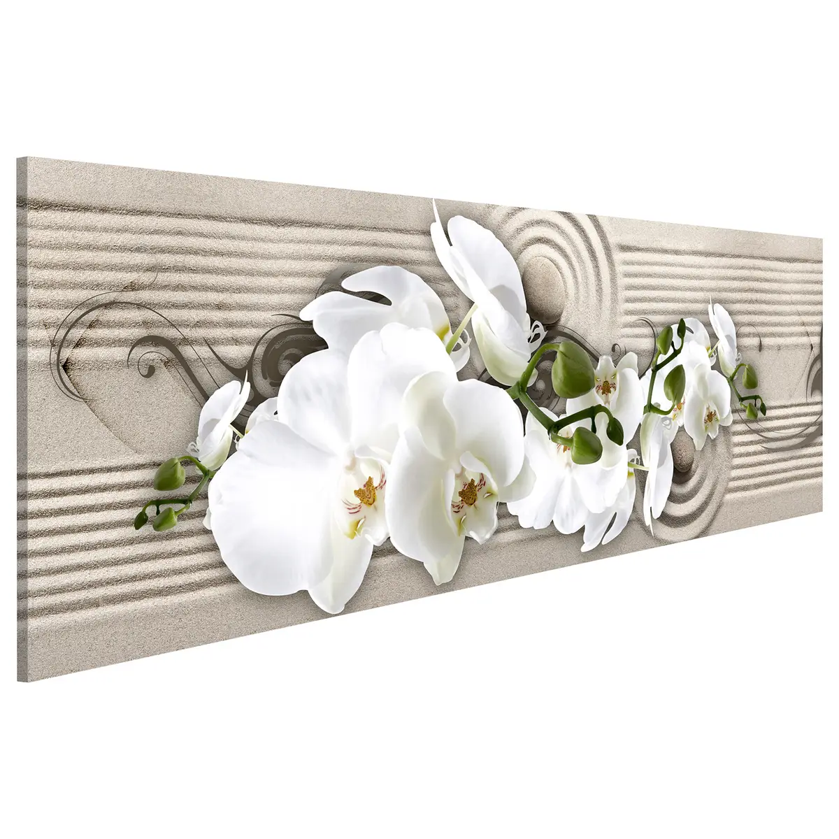 Bild Whisper of Sand Leinen Beige 150 x 50cm | Beige