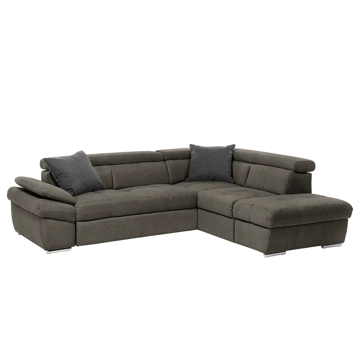 Ecksofa Barvas | Grau