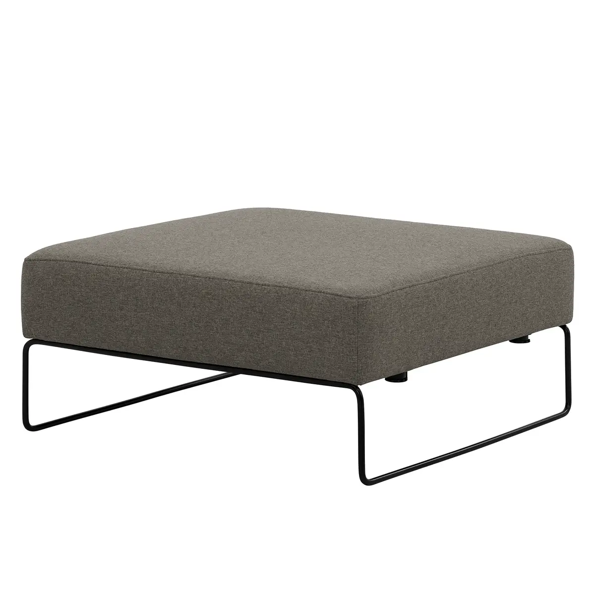 Polsterhocker Litti | Grau