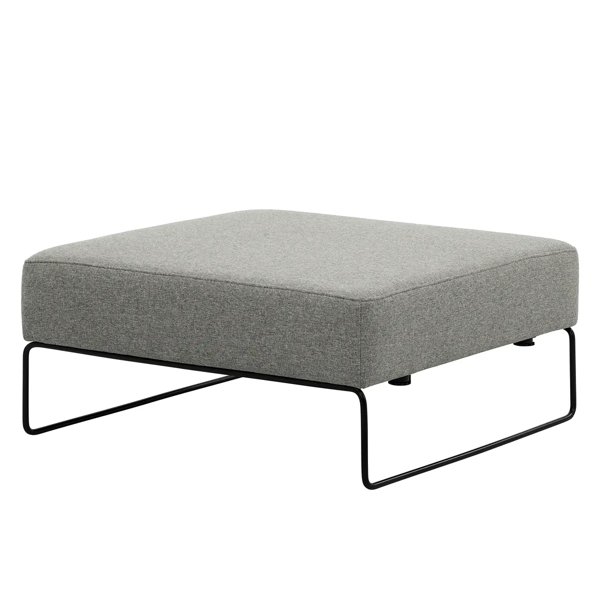 Polsterhocker Litti | Grau