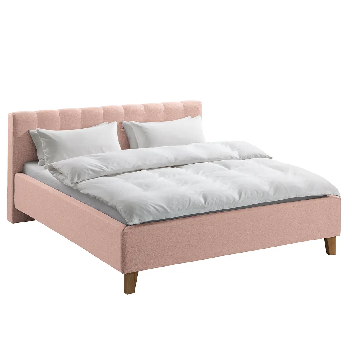 Polsterbett Woodlake I | Rosa