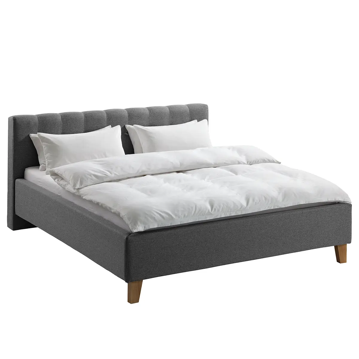 Polsterbett Woodlake I | Beige
