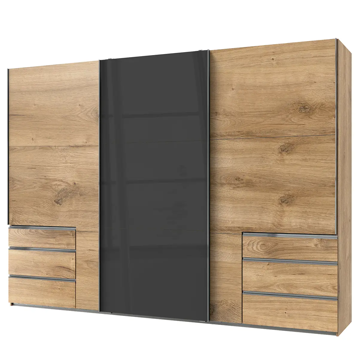 Schwebetürenschrank Level 36 C | Braun