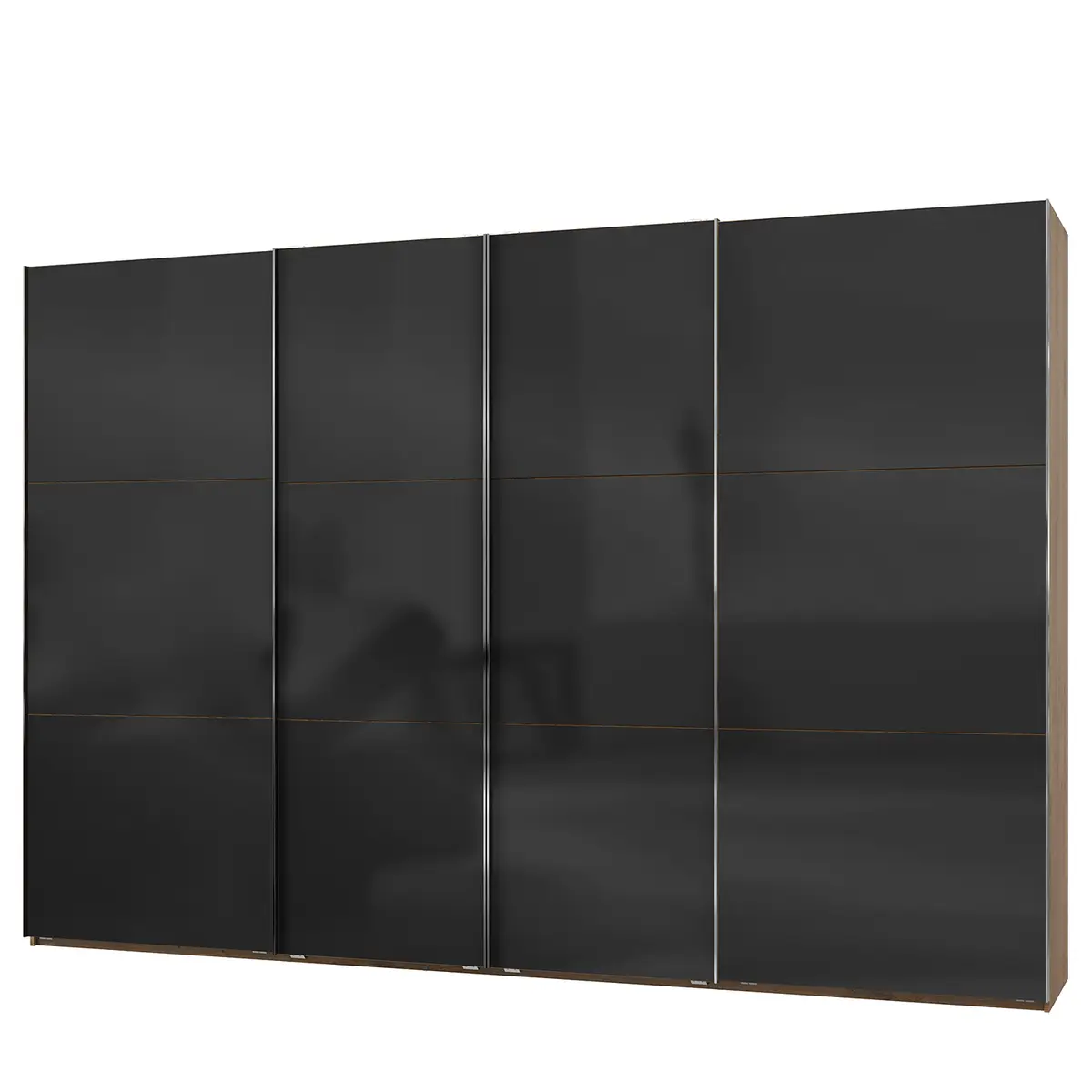 Schwebetürenschrank Level 36 C | Grau