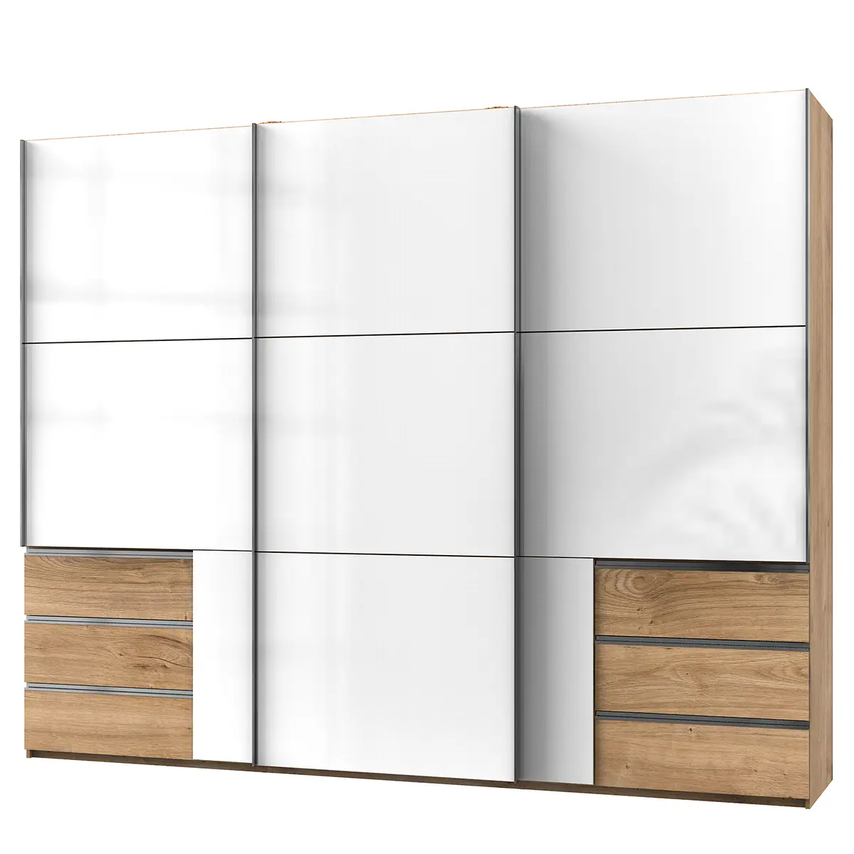 Schwebetürenschrank Level 36 C | Mehrfarbig
